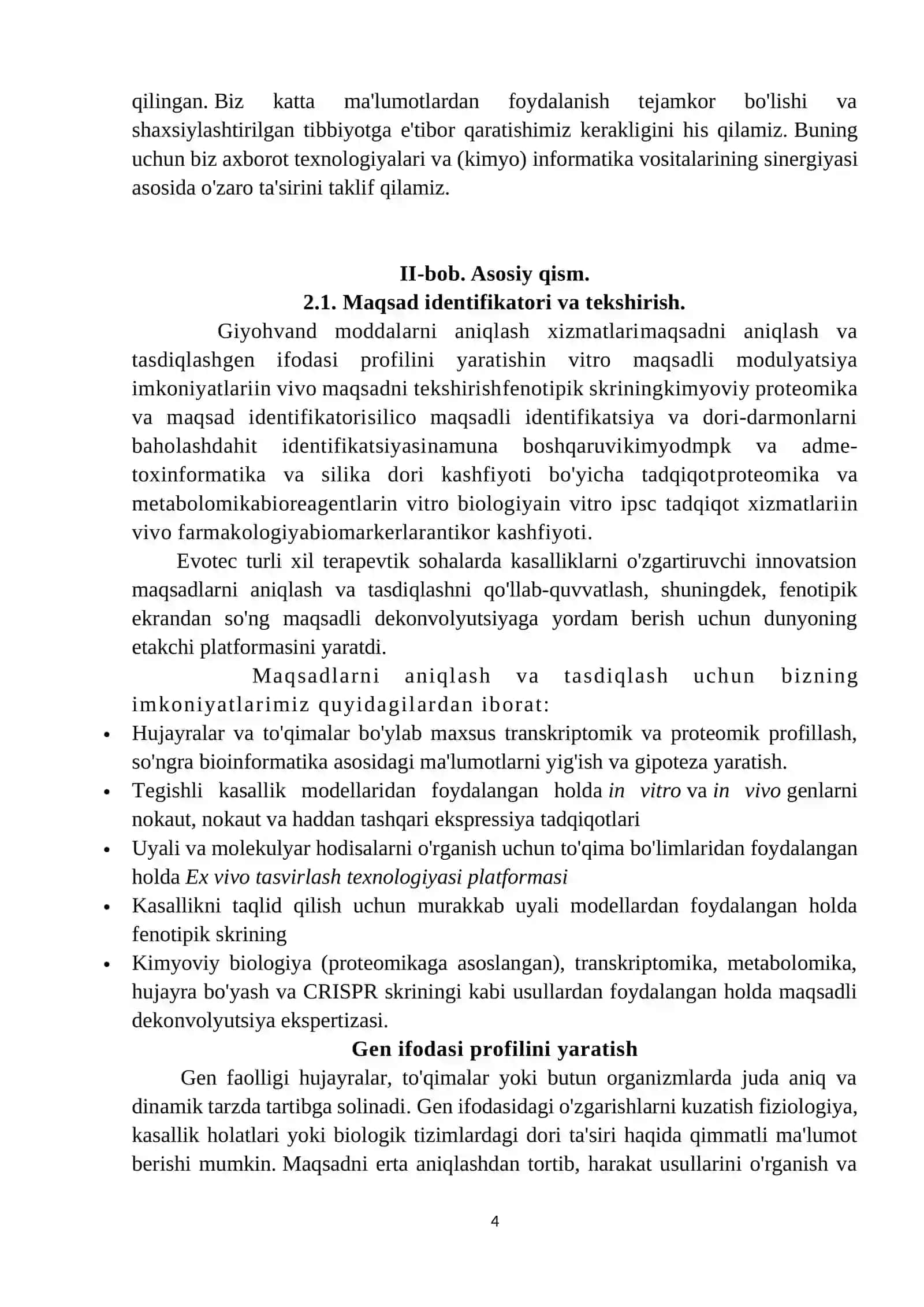 NISHONNI ANIQLASH VA TASDIQLASH 4