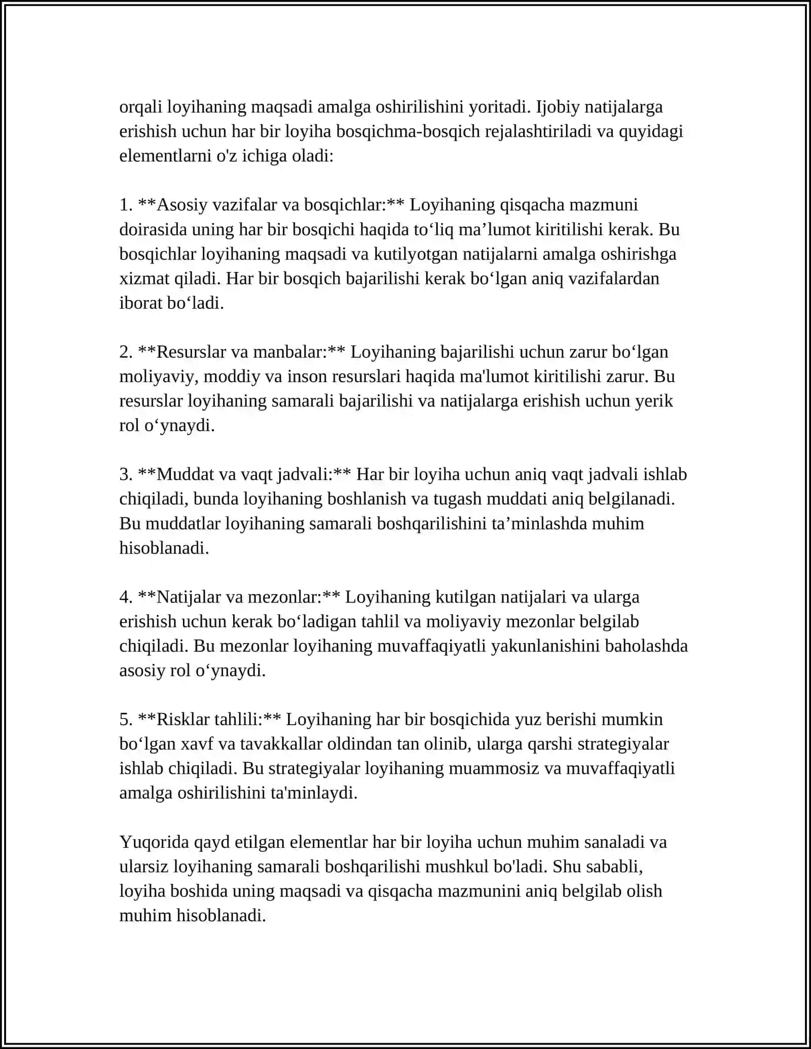 EKOLOGIK TOZA O‘G‘IT ISHLAB CHIQARISH MAVZUSIDA BIZNES REJA TUZISH 4