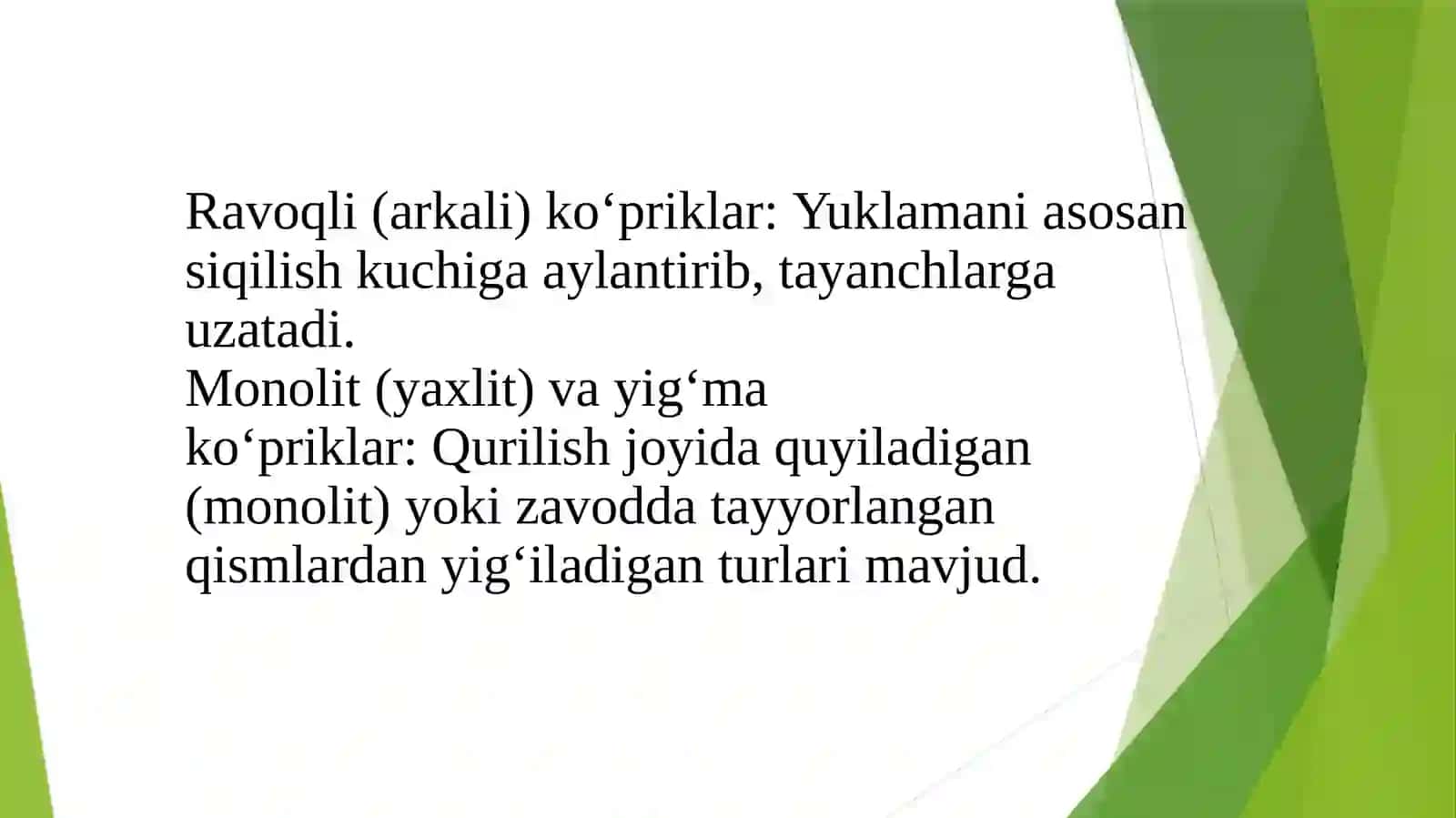Temirbetonko‘priklar haqida umumiy ma’lumotlar 4