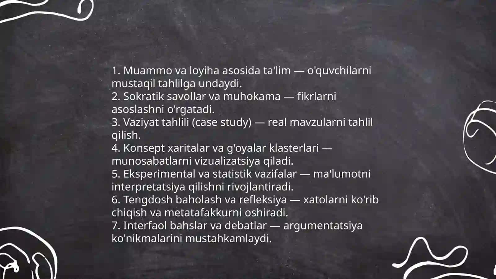 Ilmiy dunyoqarashni shakllantirish va o'quvchilarni aqliy tarbiyalash cho'liyeva shahzoda 4
