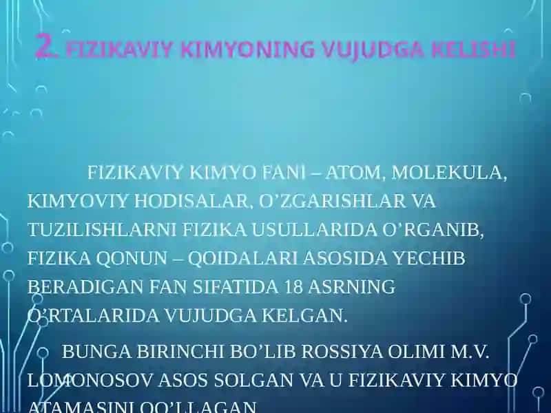 Fizikaviy kimyo 4