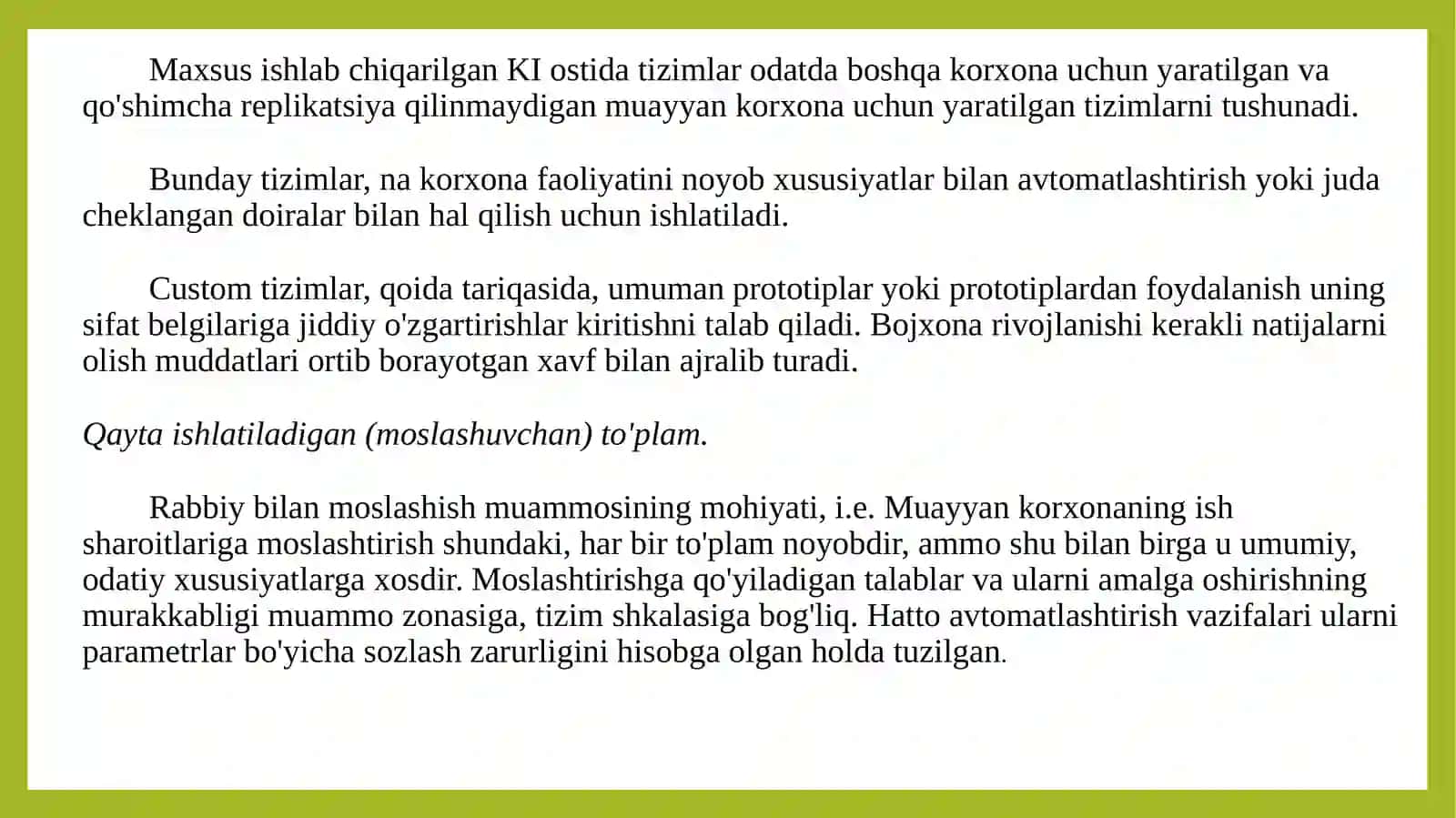 Korporativ axborot tizimlari 4