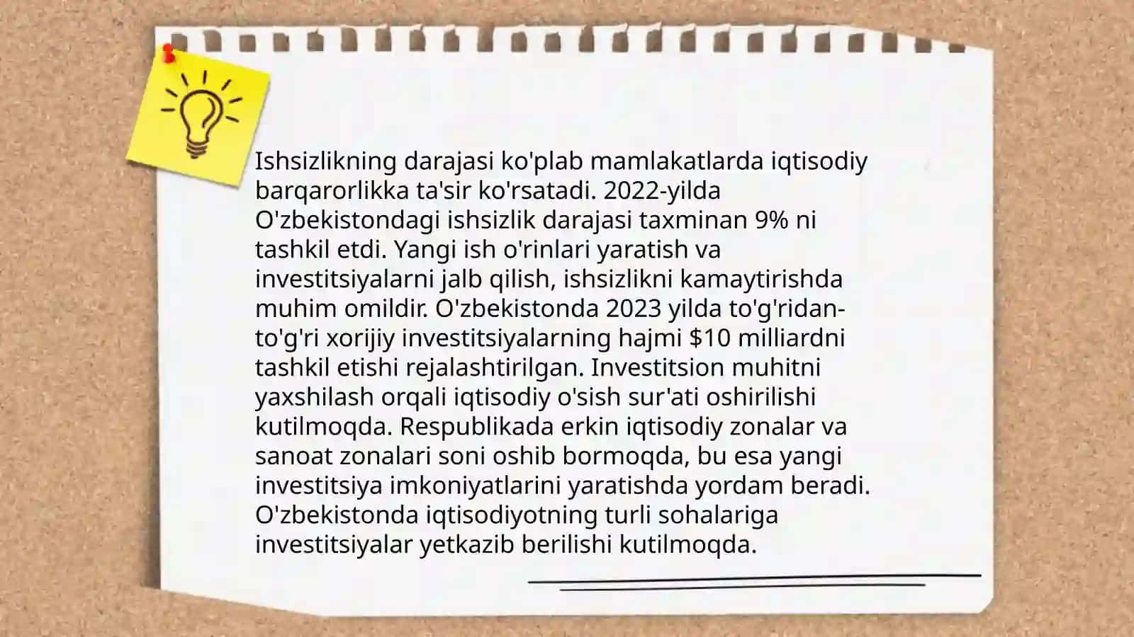 Ishsizlikning iqtisodiy oqibatlari 4