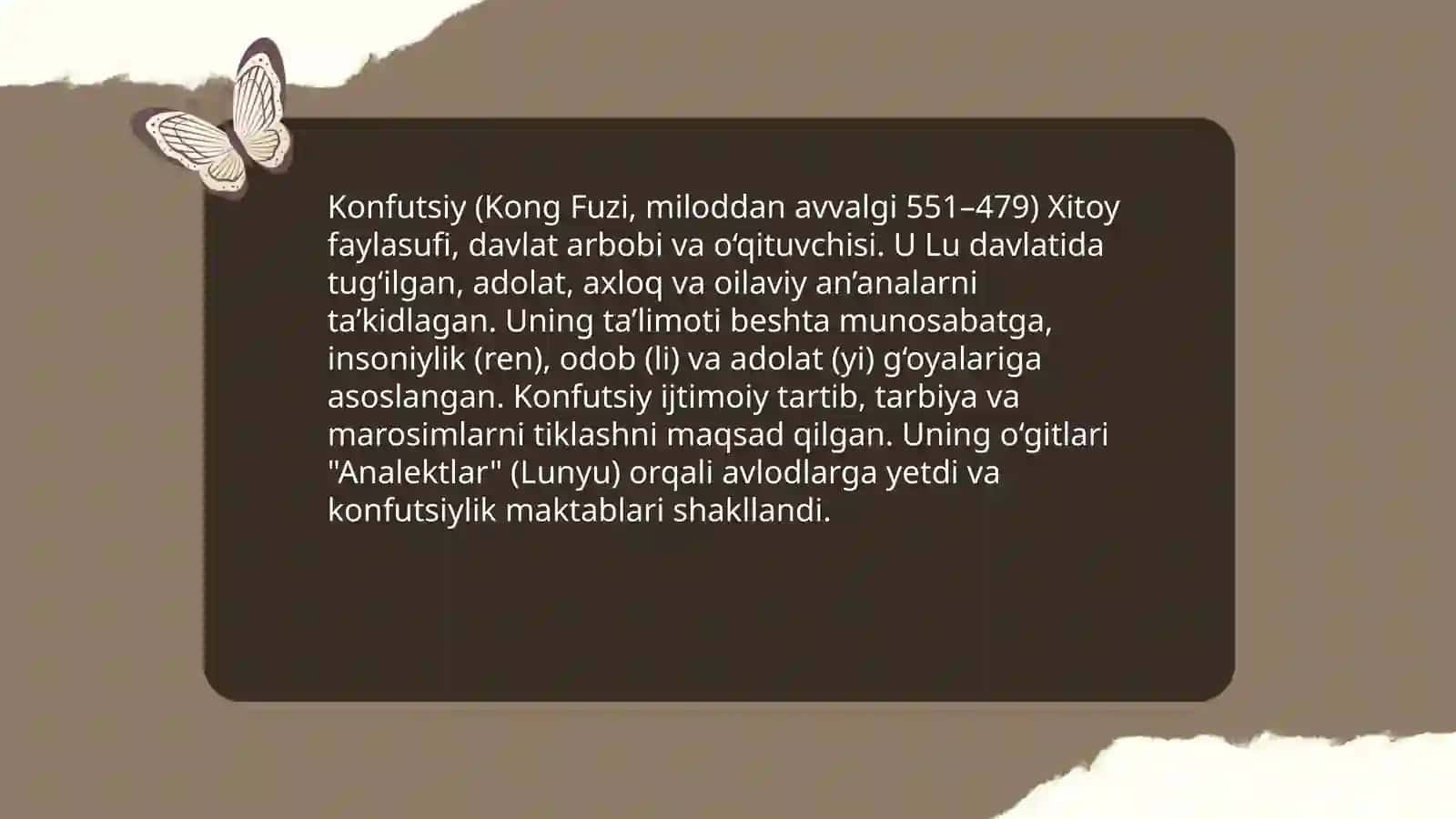 Konfutsiylik talimoti 4