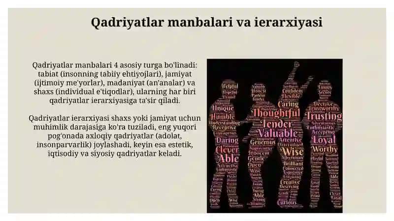 Qadriyatlar falsafasi 4