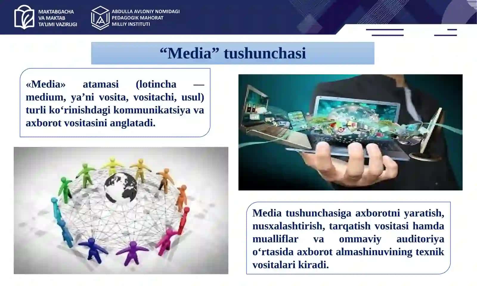 O‘qituvchilarda mediasavodxonlikni shakllantirishda direktoro‘rinbosariningo‘rni 4