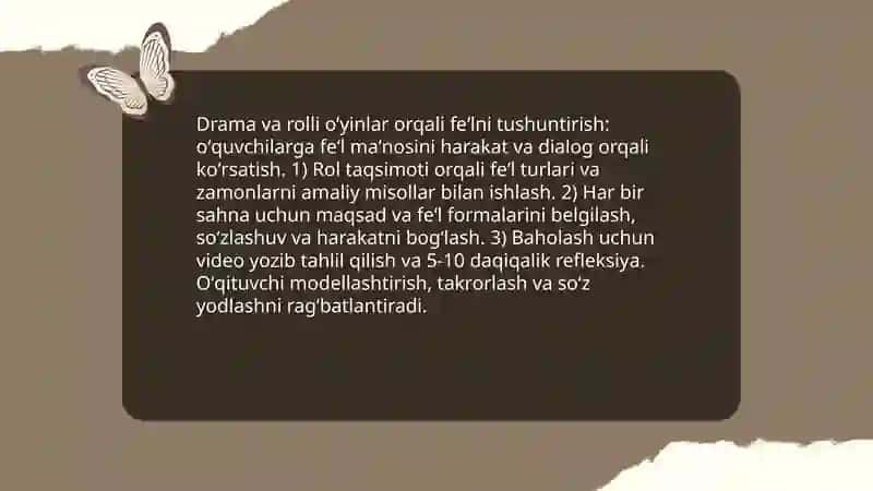 Boshlangʻich sinflarda soʻz turkumlarini oʻrganishda kreativ metod va usullar 4