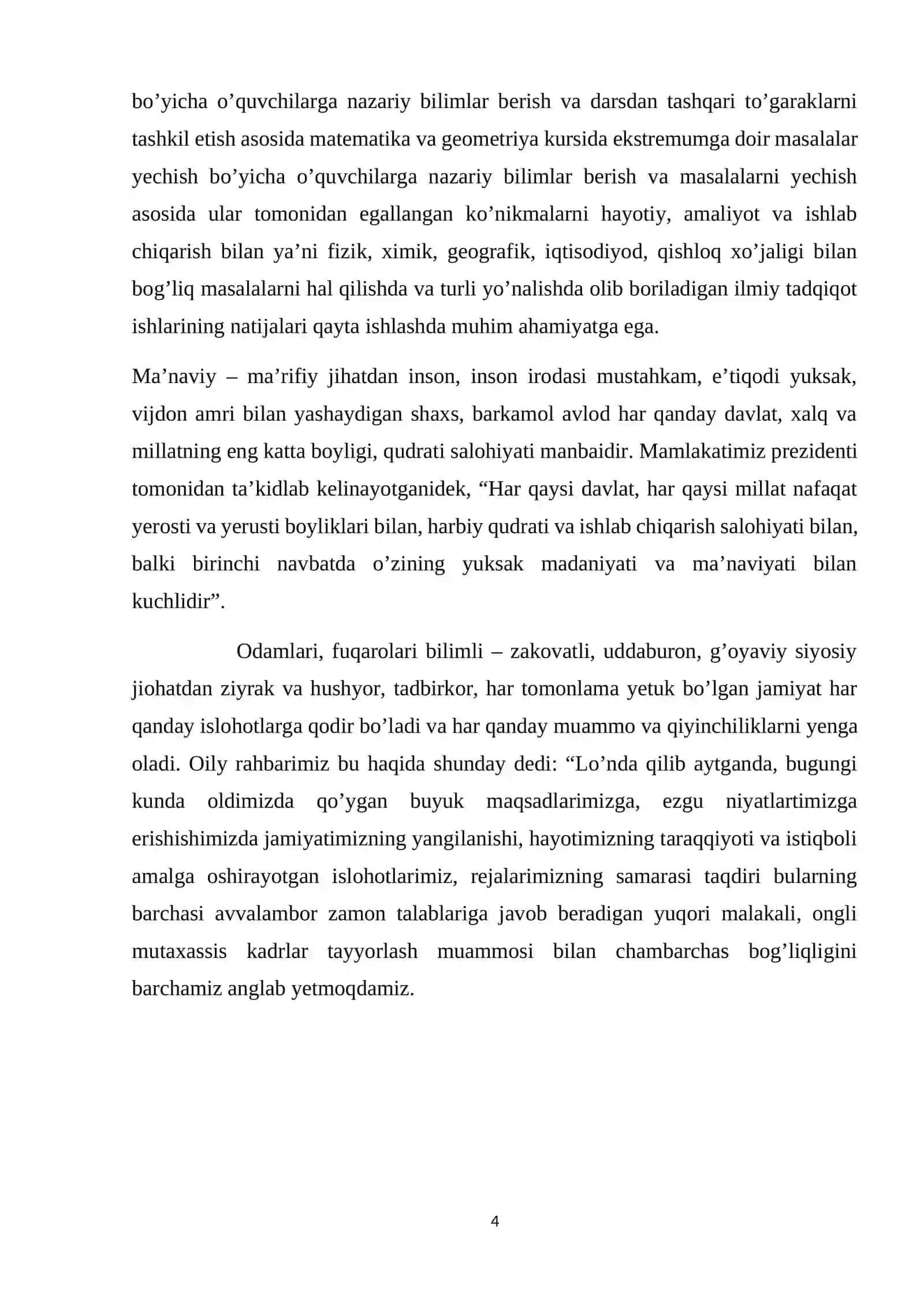 Chiziqli funksionallar va operatorlarning normalarini hibolashga doir misollar yechish 4