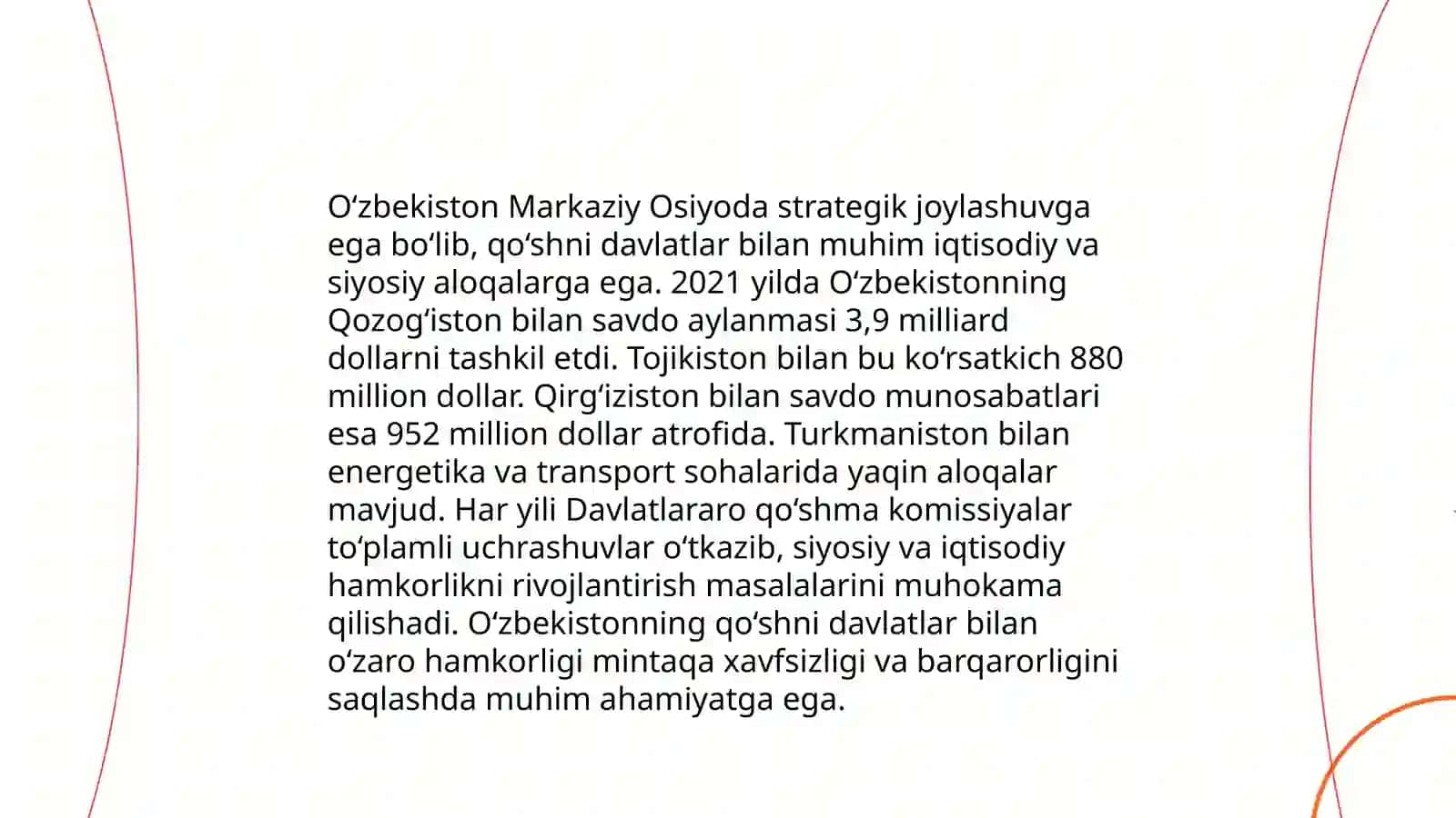 Ózbekistoning eng yangi tarixi fanidan taqdimoti 4