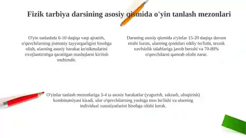 Milliy va harakatli o'yinlar 4