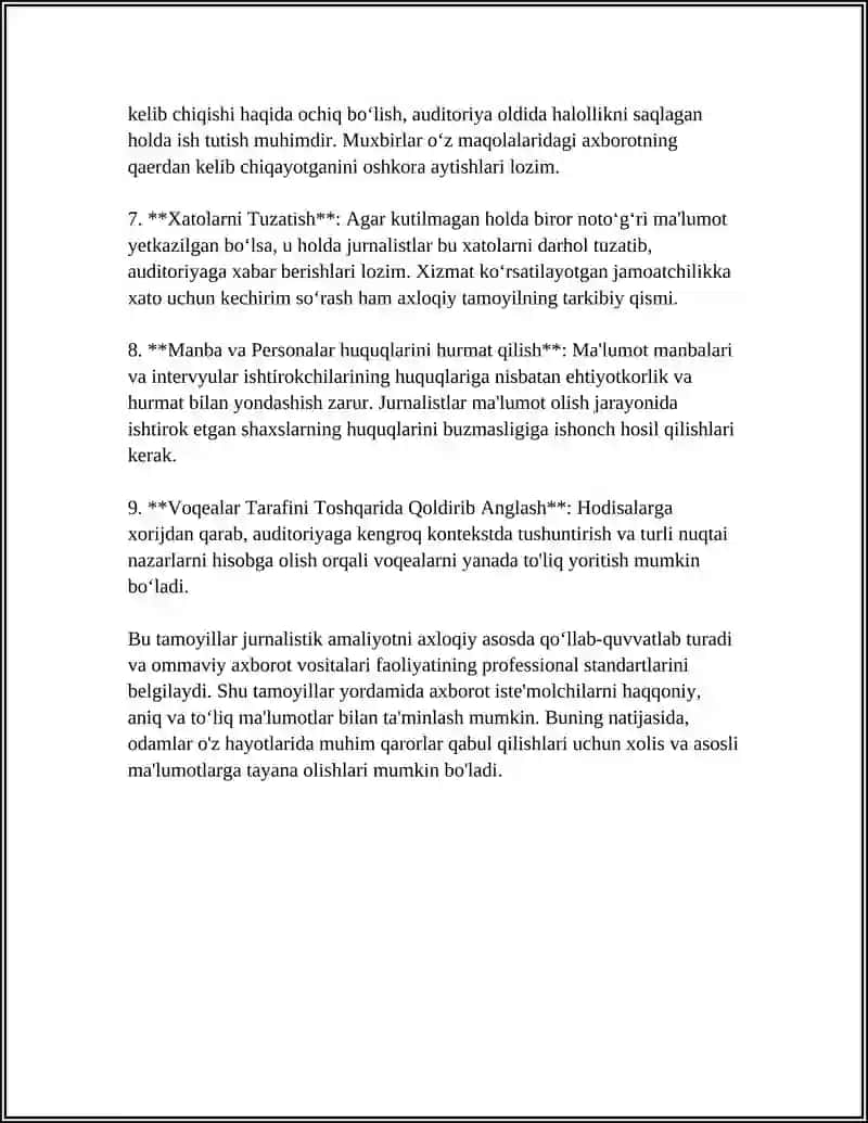 MEDIA MUHITIDA AXLOQIY TAMOYILLAR 4