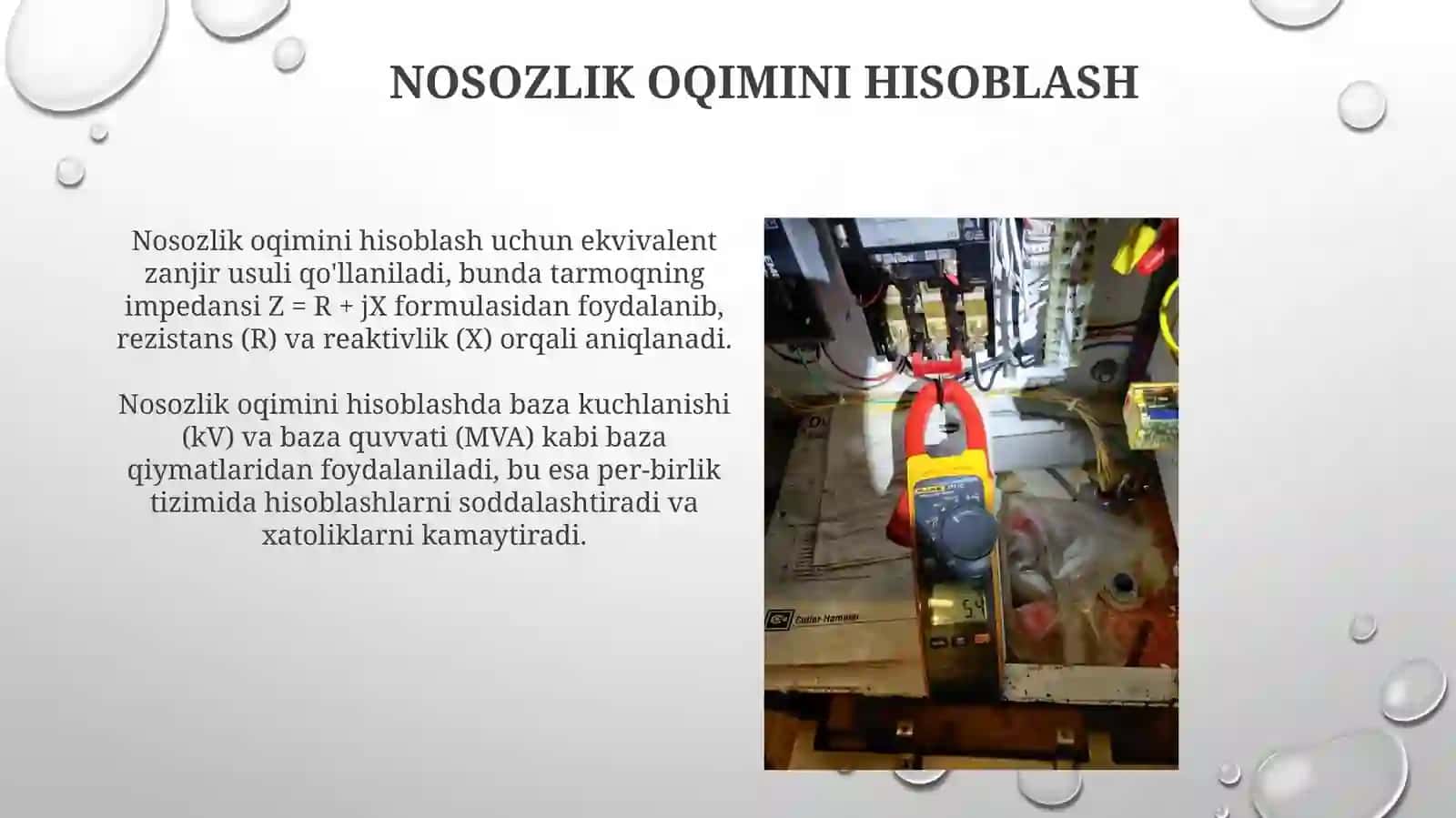Energetikada Birfazali qisqa tutashuv 4