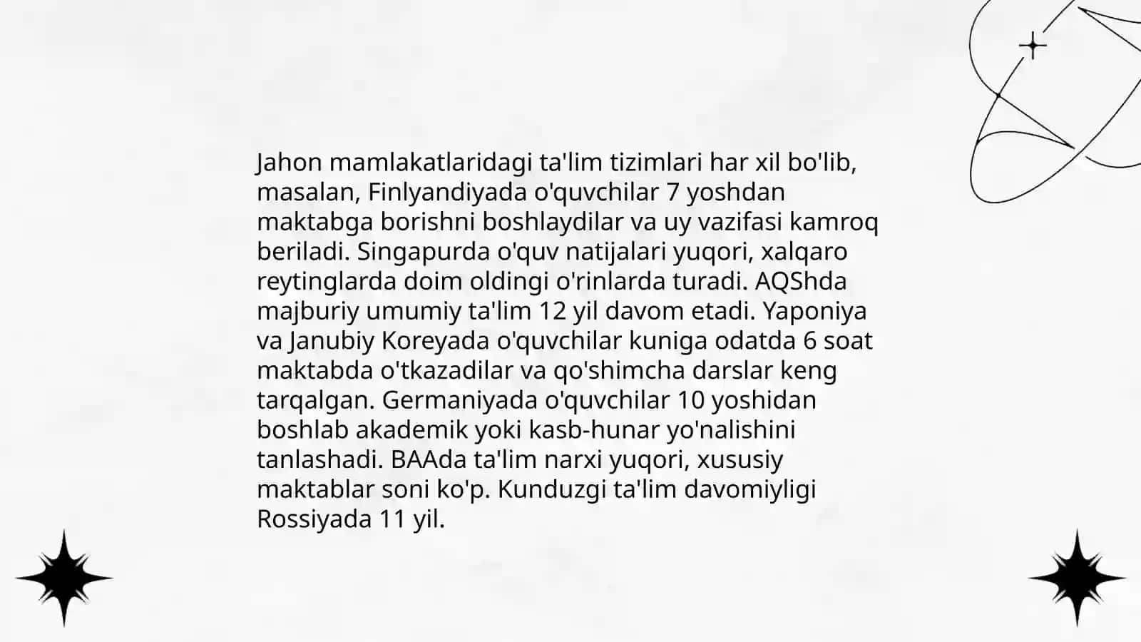 Hozirgi davrda jahon mamlakatlari taʼlim tizimi va pedagogik fan rivoji 4