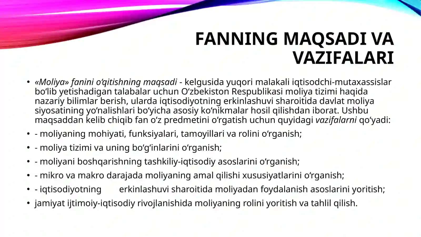 MOLIYANING MOHIYATI VA FUNKSIYALARI 4
