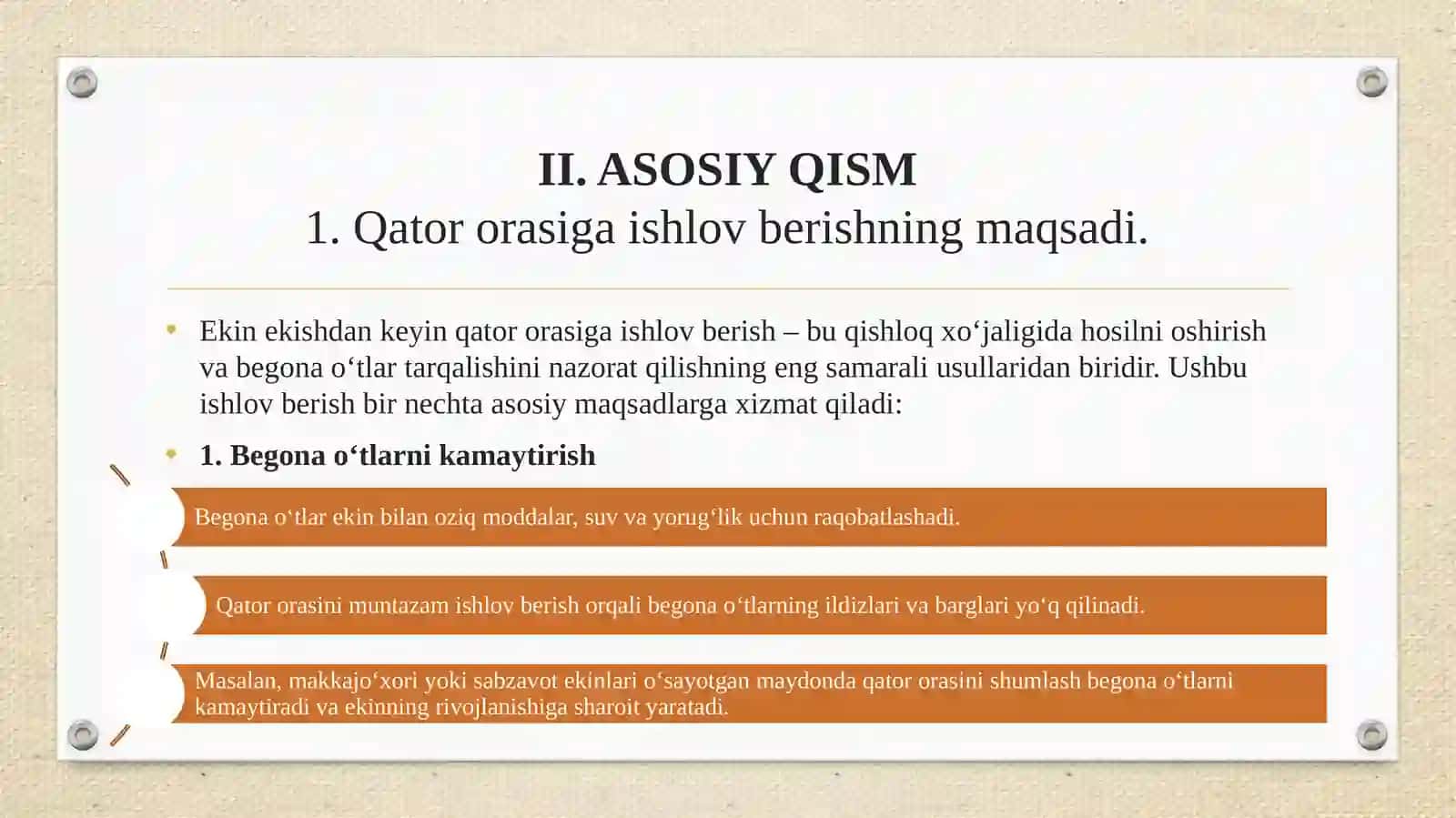 EKIN EKISHDAN KEYIN QATОRОRALARIGA ISHLОV BERISH 4