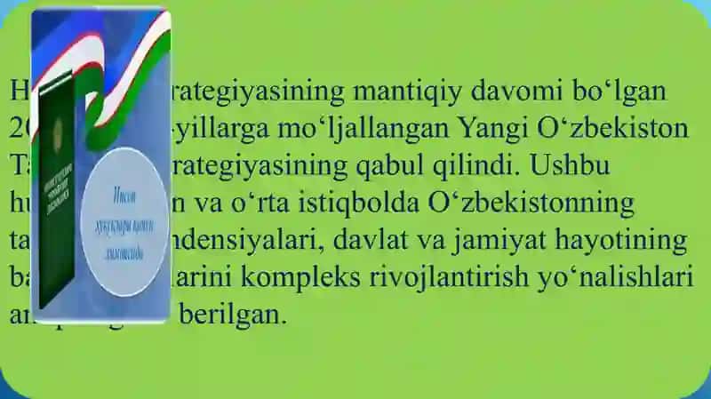 O‘zbekistonda inson huquqlari va erkinliklari kafolatining yaratilishi 4
