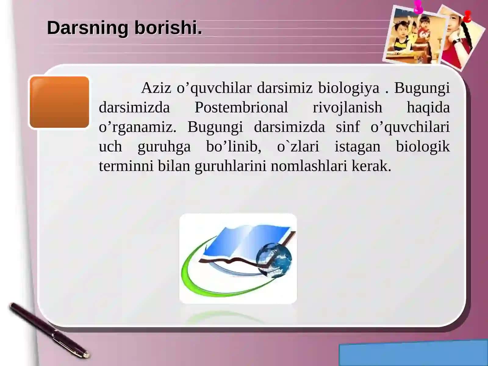 Postembrional rivojlanish 4