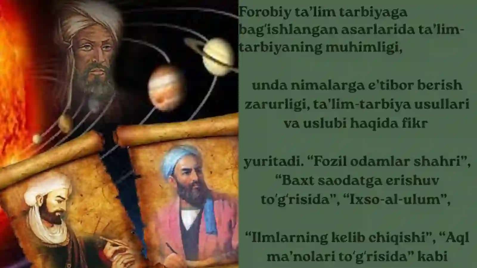 Oʻrta asrlarda sharq allomalarining psixologik qarashlari 4