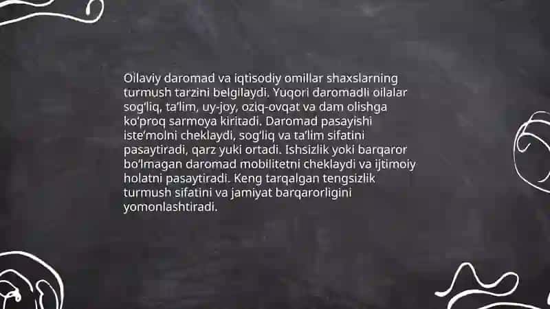 Turmush tarzi hamda unga tasir etuvchi omillar 4
