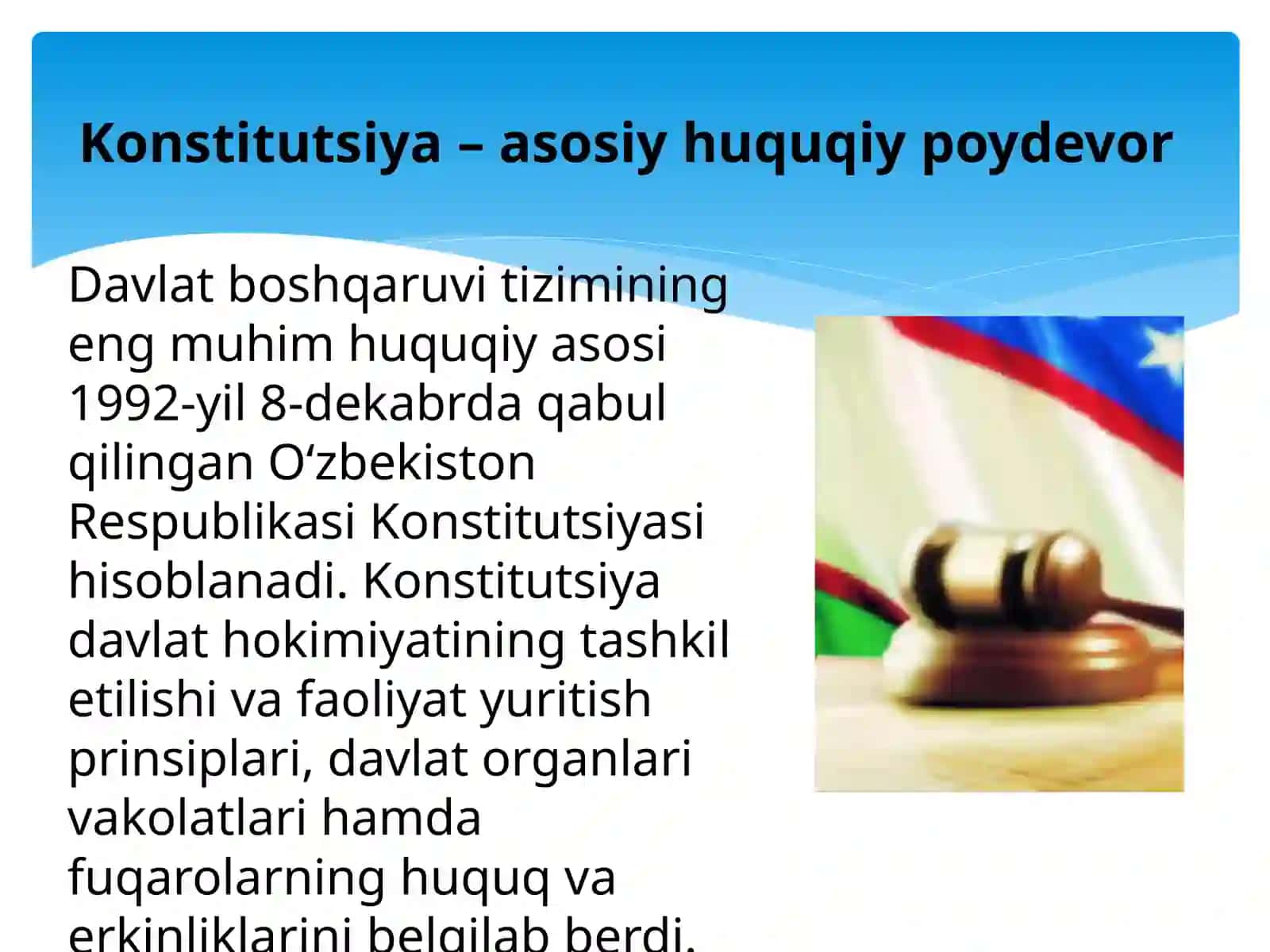 MUSTAQILLIK YILLARIDA DAVLAT BOSHQARUVI TIZIMIDA AMALGA OSHIRILGAN ISLOHOTLAR 4