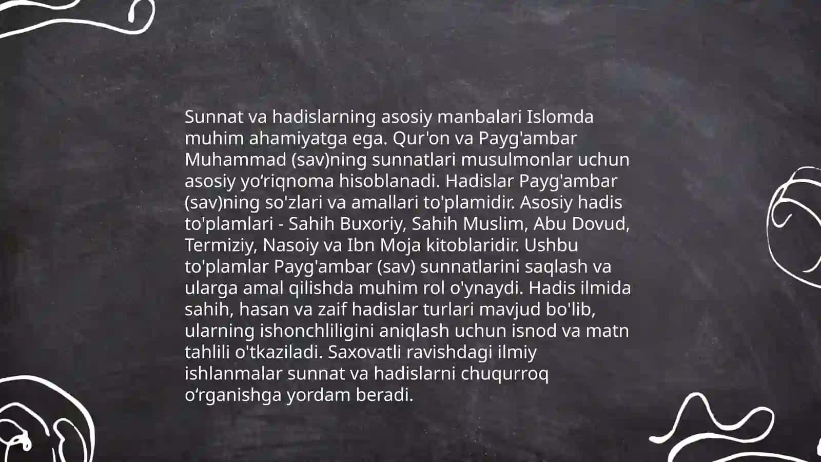 Islom dini manbalari va ularning aqidalari 4