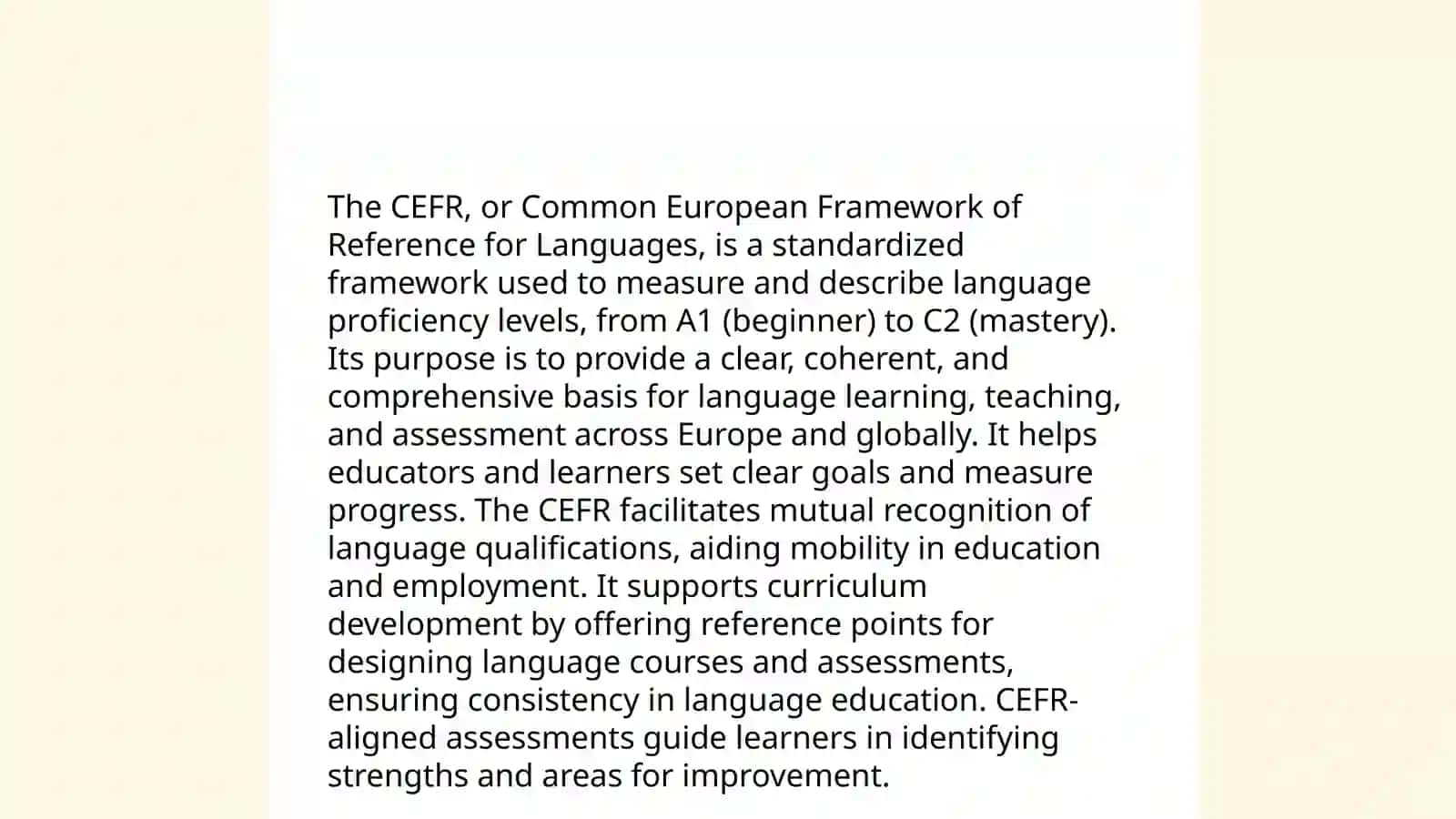 Overview of CEFR and communicative competence 4