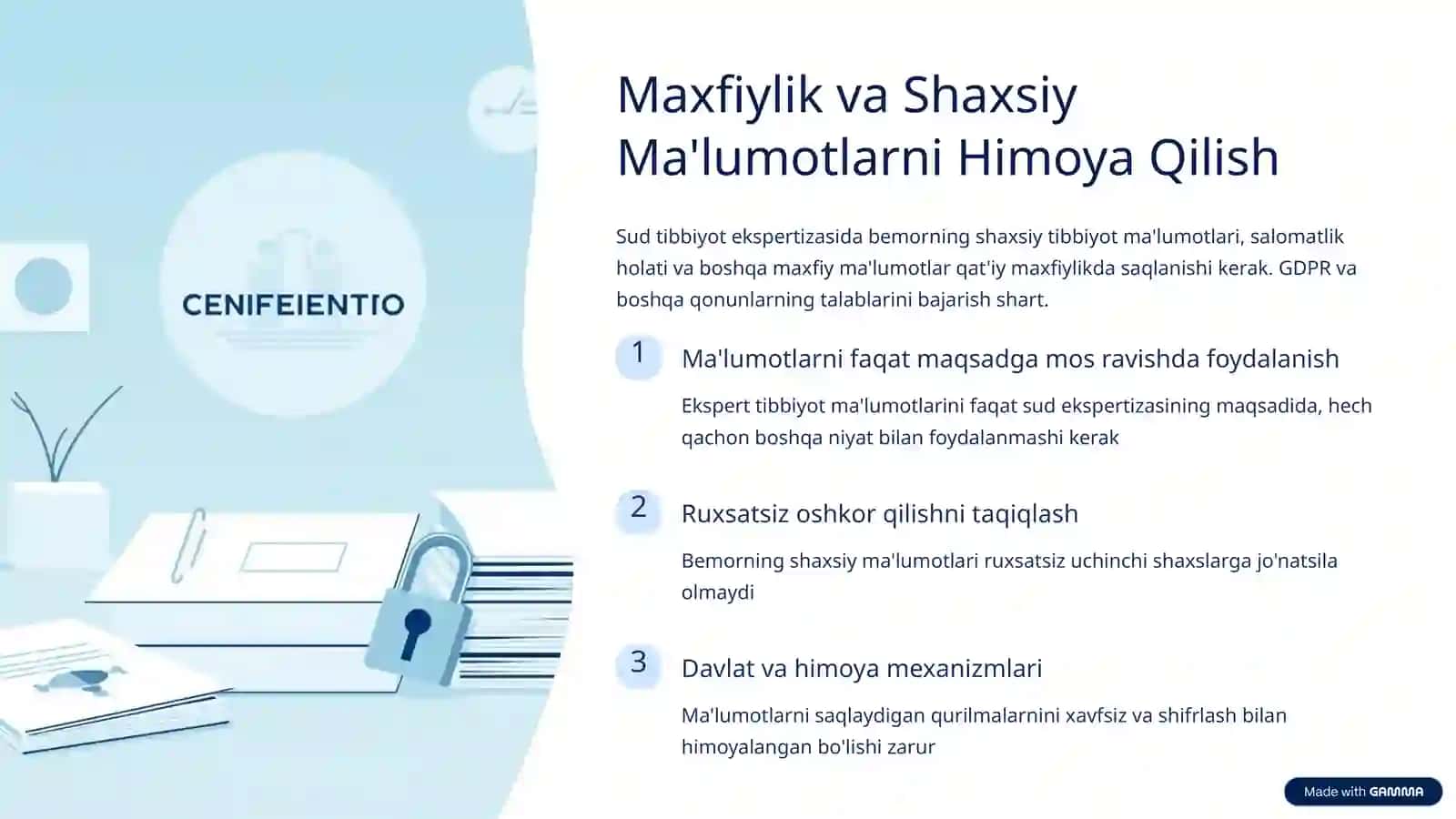 Sud Tibbiyot Ekspertizada Etika Masalalari 4