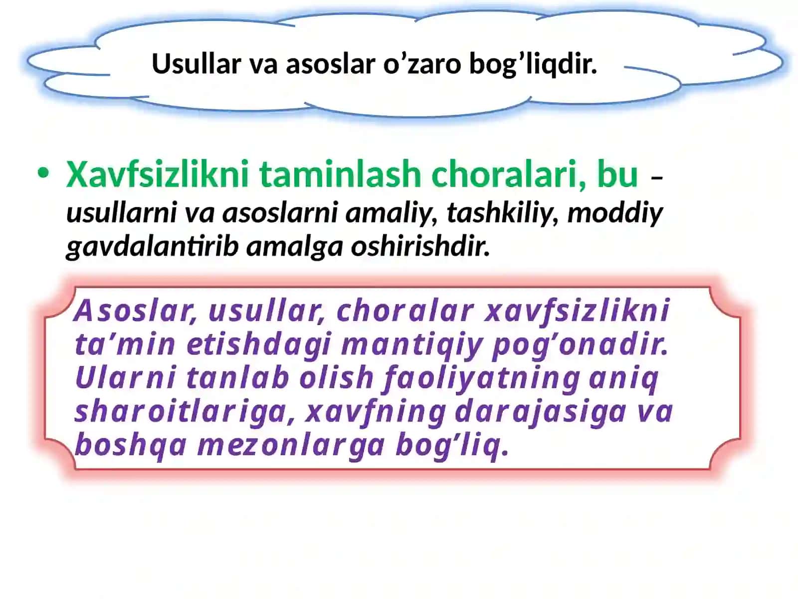 Hayot faoliyati xavfsizligi 4