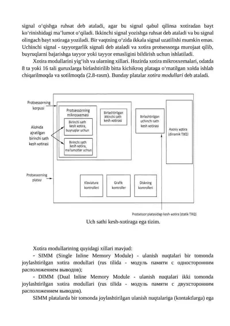 Xotira qurilmalari 4