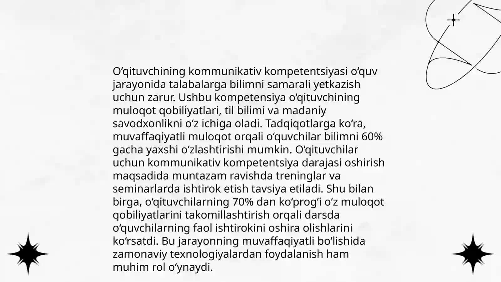 Pedagog kasbiy komponentligi yo'nalishlari va tuzilishi 4