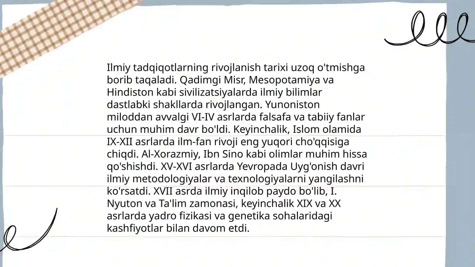 Ilmiy Tadqiqot Haqida Asosiy Tushuncha, Rivojlanish Tarixi va Uning Vazifalari 4