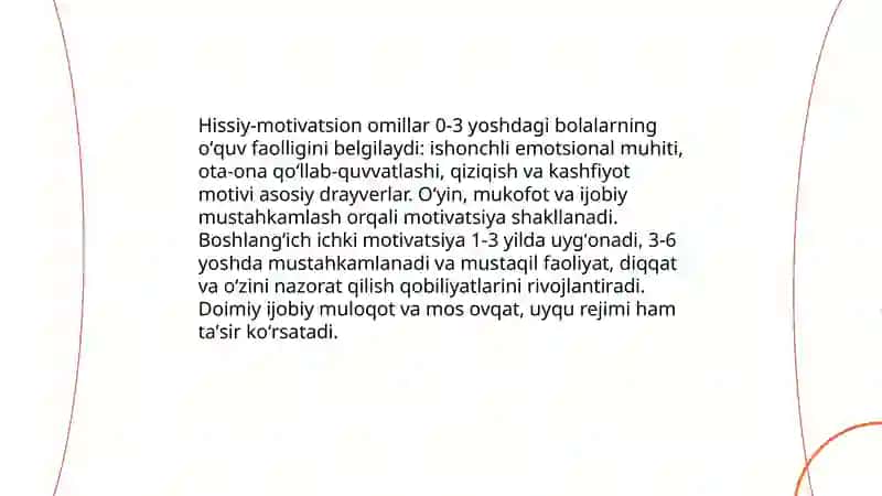 Ilk yoshdagi bolalarda oʻquv faoliyati shakllantirishining dastlabki xususiyatlari 4