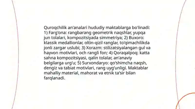Quroqchilik sanati tarixi 4