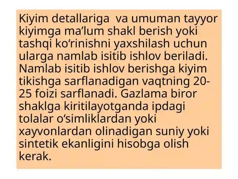 Namlab isitib ishlov berish 4