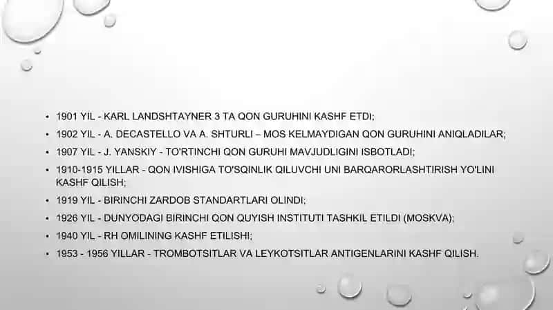 qon o’rnini bosuvchi moddalar xaqida tushuncha 4