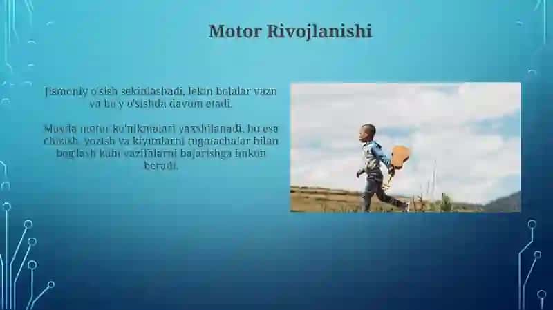 Jismoniy va fiziologik rivojlanish 4