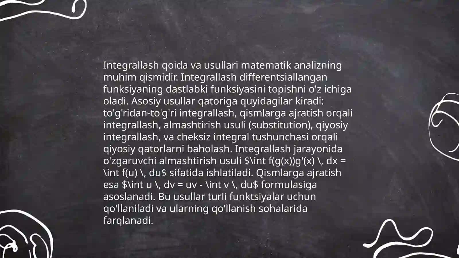 Aniqmas integral 4