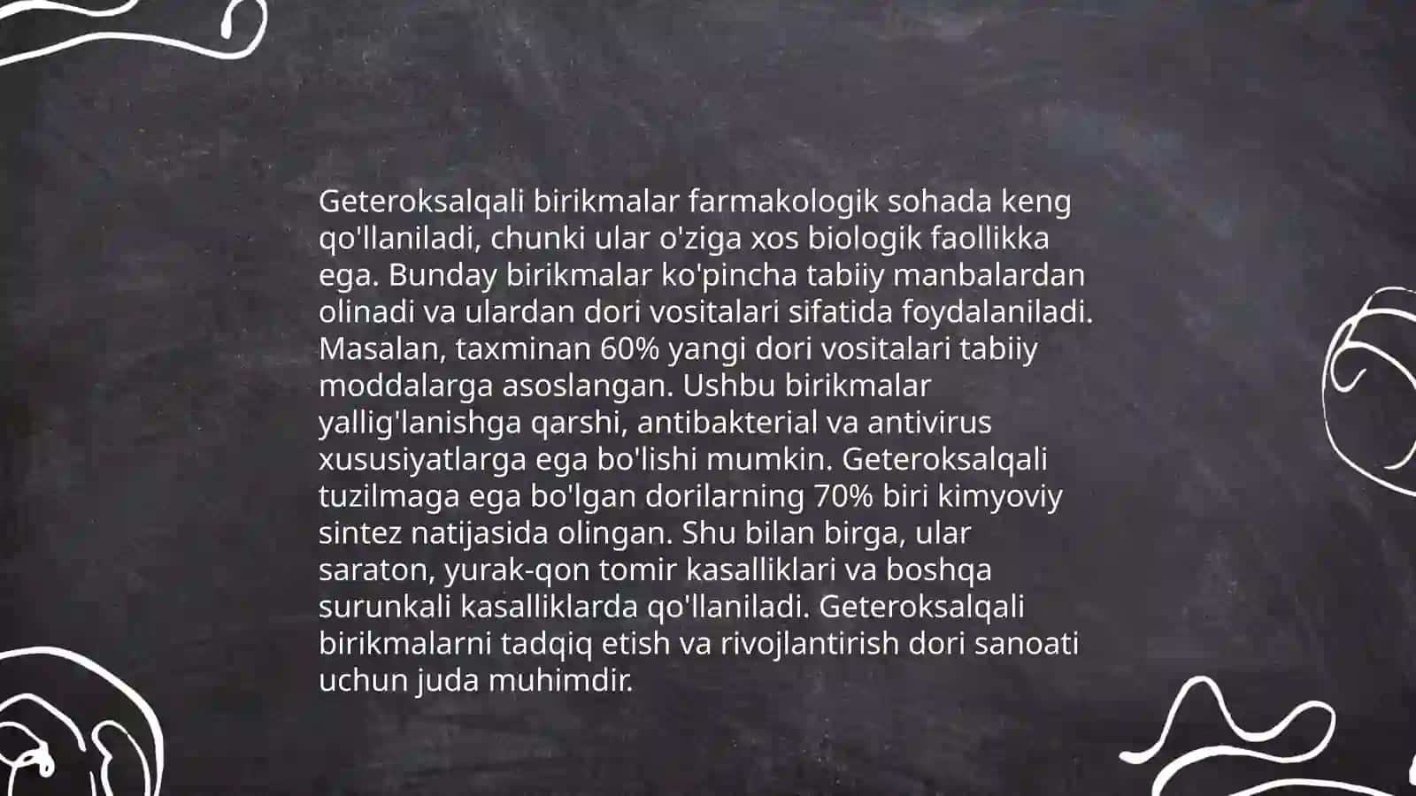 Geteroksalqali birikmalar kimyoviy tarkibi 4
