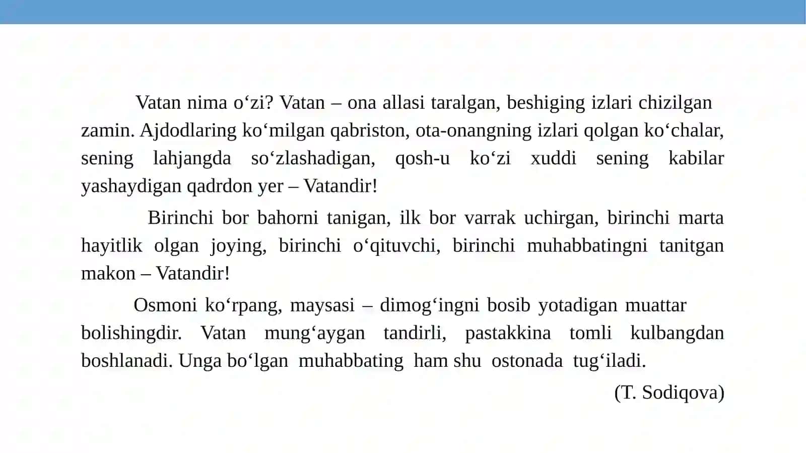 O‘zbek tilshunosligi: Topildiyeva F.R 4
