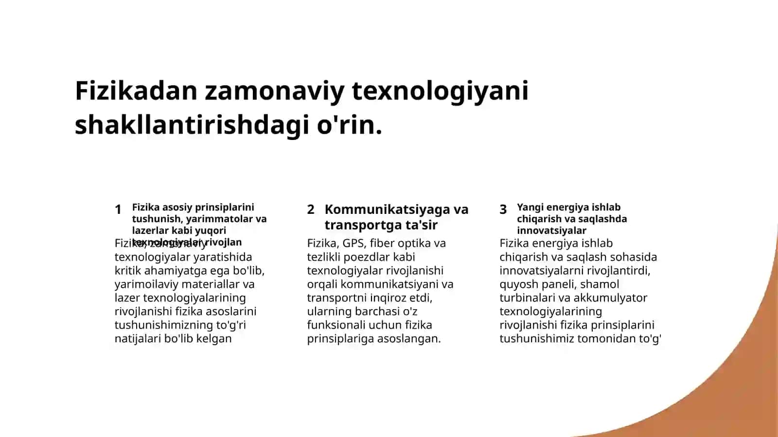 Fizika faning qurlishda tutgan orni 4