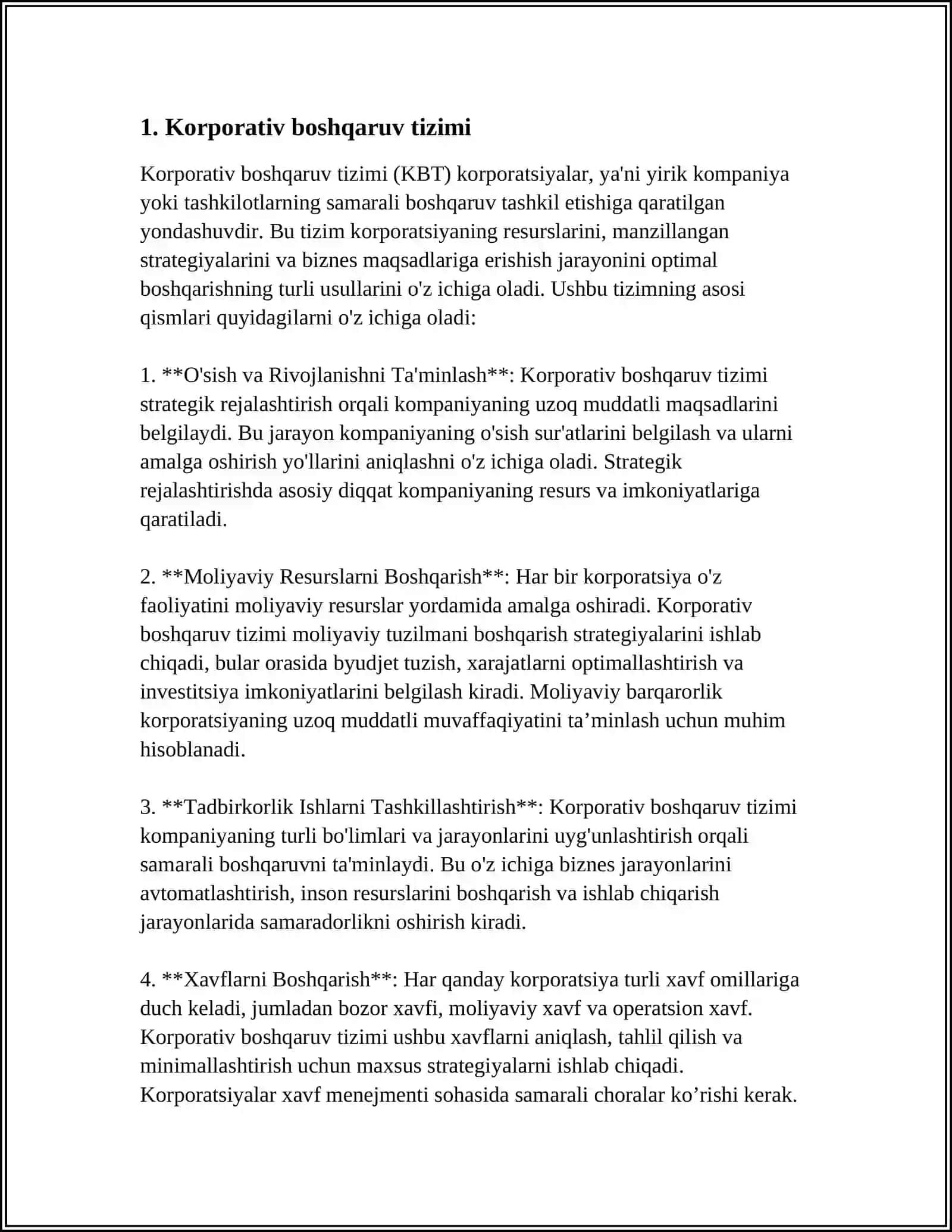 KORPORATIV KOTIBA MAJBURIYATLARI VA JAVOBGARLIGI 4