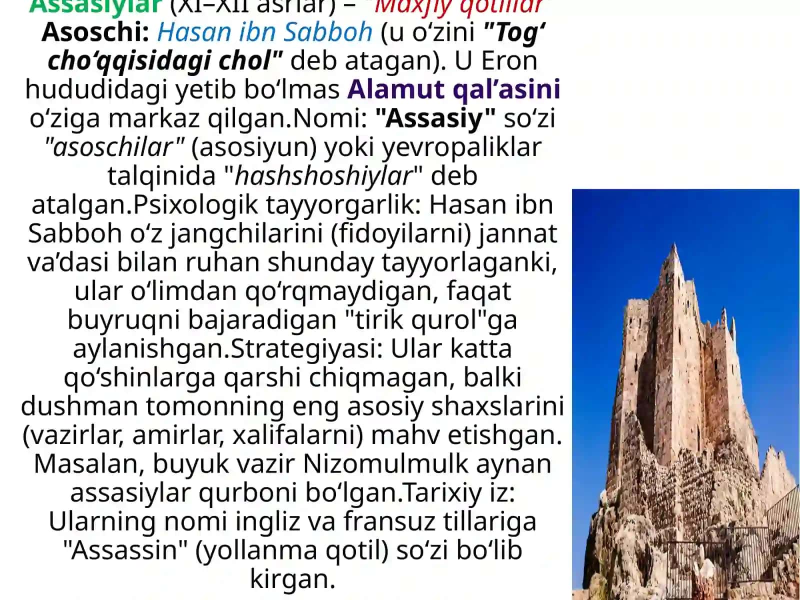 Diniy fanatizm, ekstremizm, fundamentalizm va terrorizm: Tarix va zamonaviy xavfsizlikka tahdidlar. 4