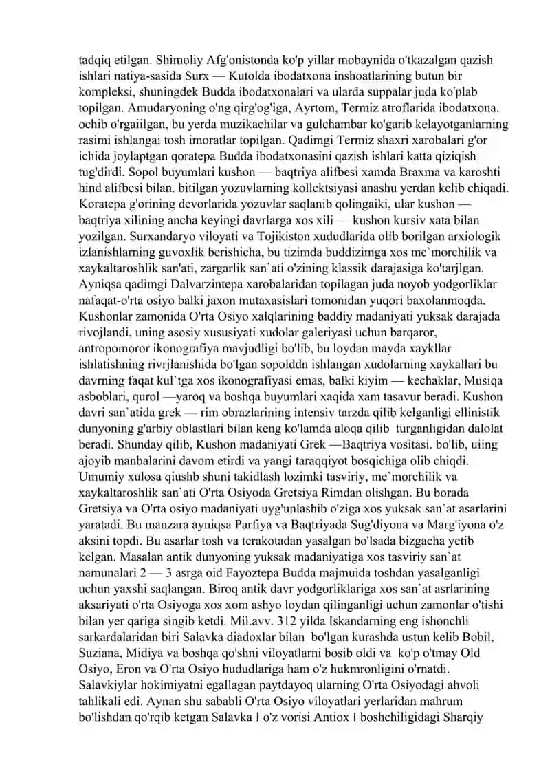 ANTIK DAVRI MADANIYATI VA SAN'ATI. 4