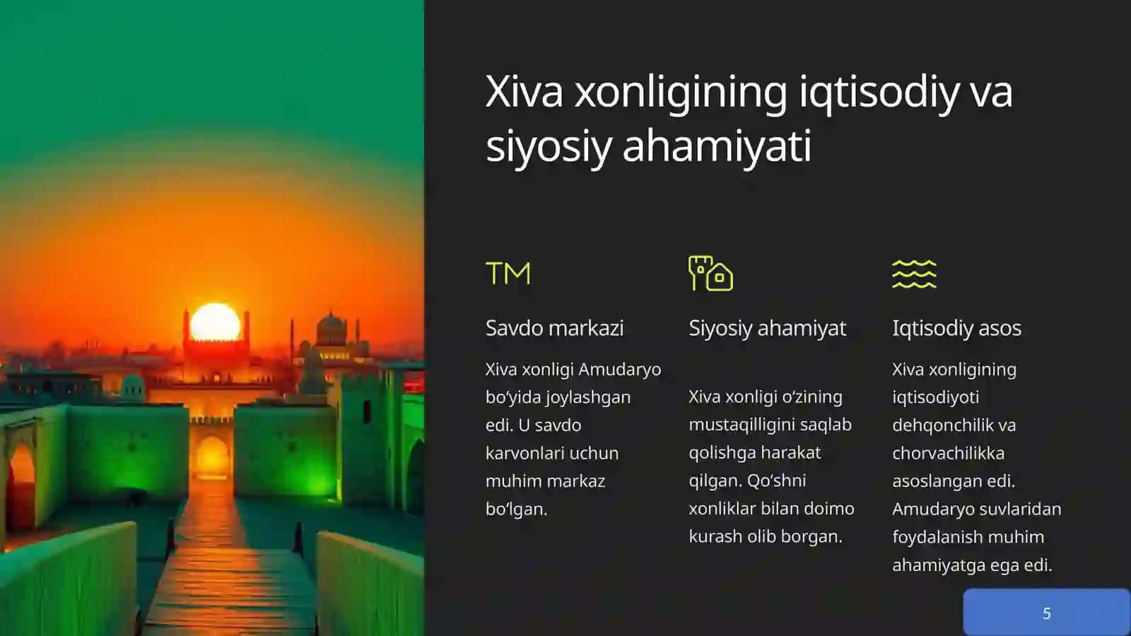 Oʻzbek Xonliklarining Siyosiy Xaritasi 4