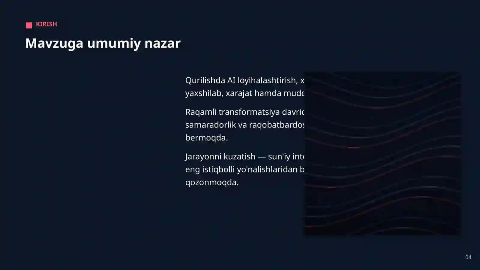 Sun'iy intellekt bo'yicha professional taqdimot 4