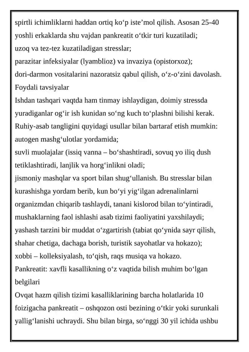 OSHQOZON OSTI BEZI KASALLIKLARI 4