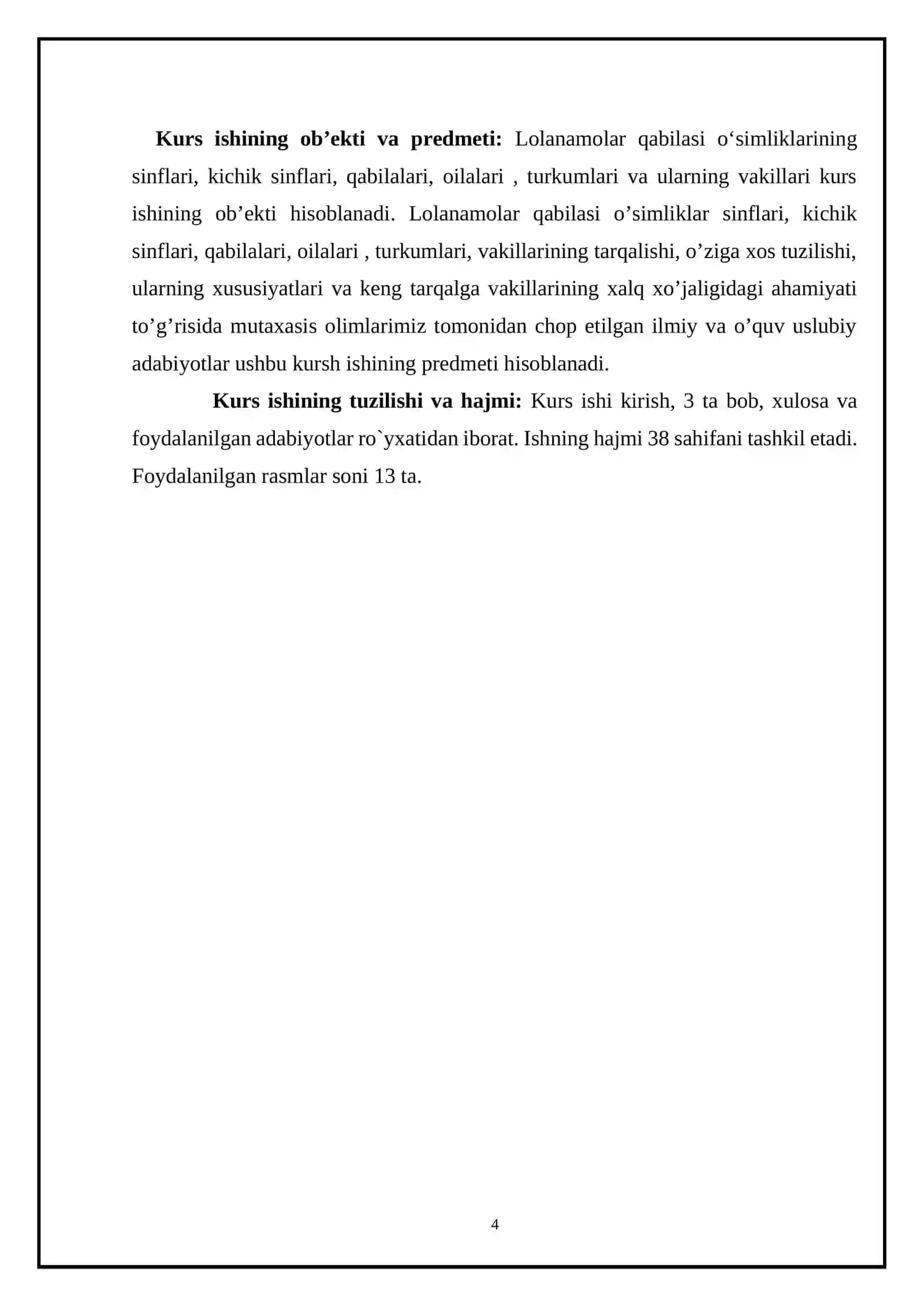 LOLANAMOLAR QABILASI 4
