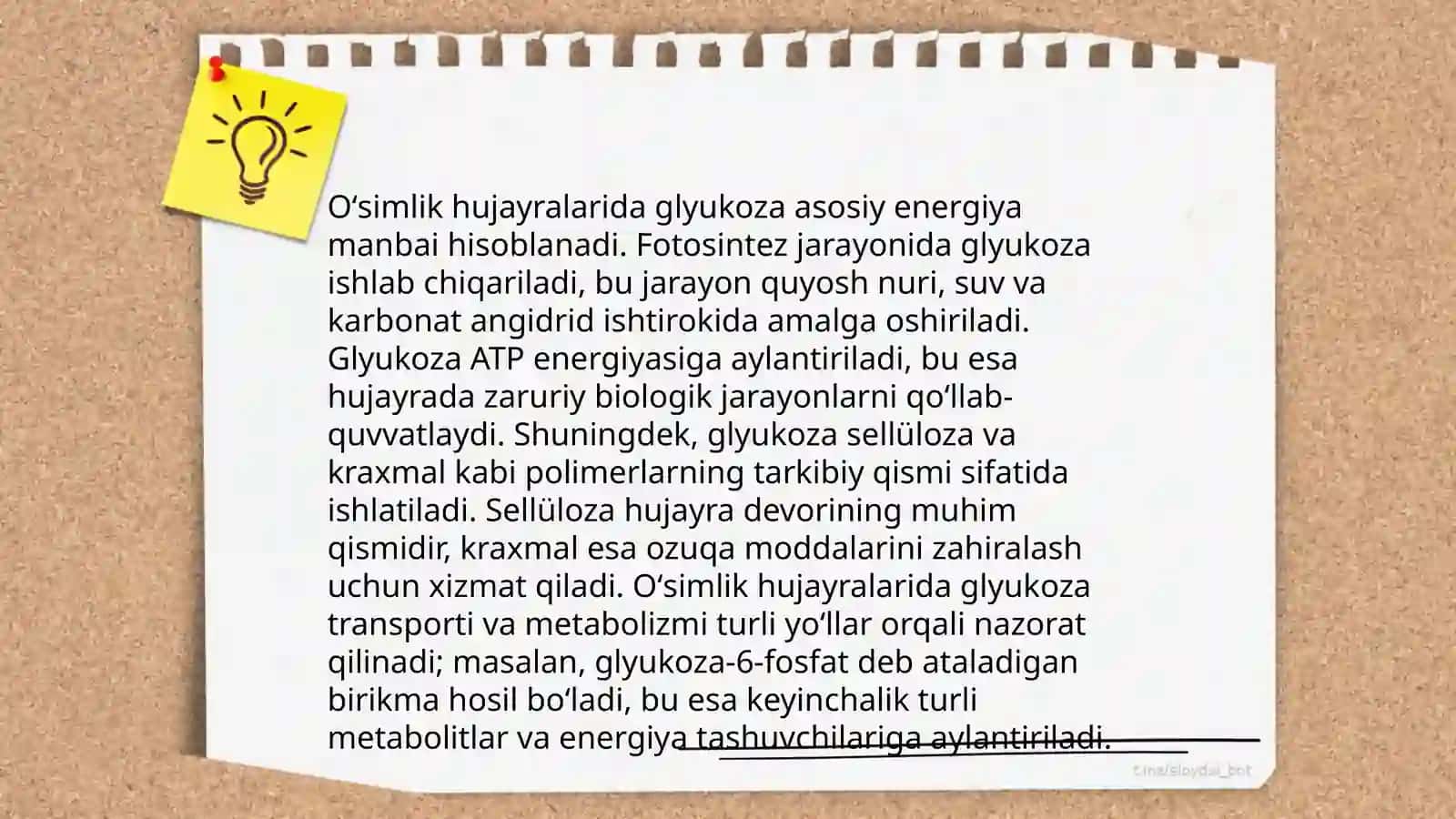 Monosaxaridlarning xususiyatlari 4