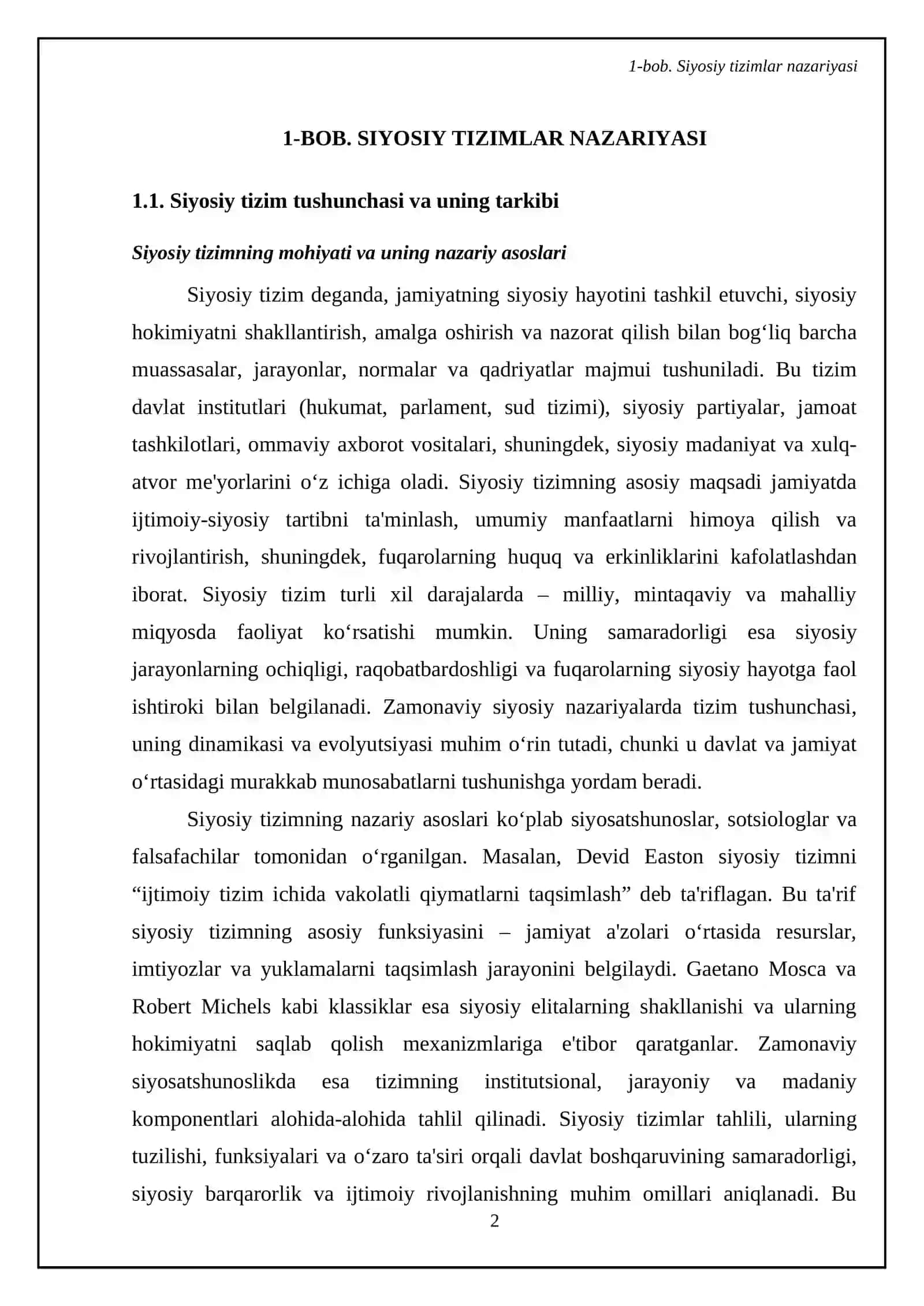 Siyosiy tizim va siyosiy rejimning o'zaro bog'liqligi 4