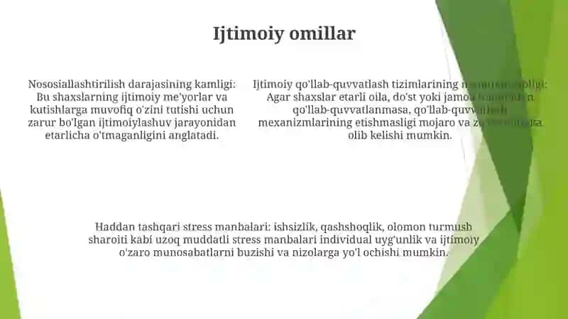 Konglektli Vaziyatlarning Yuzaga Kelish Omillari 4